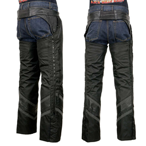 กางเกงหนังแท้/หนัง PU สำหรับผู้ชาย ขายดี งานมืออาชีพ รับผลิตตามแบบ พิมพ์โลโก้ สีและขนาดตามสั่ง น้ำหนักเบา - Product Image 2