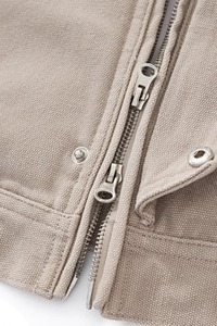 Custom Men's Canvas Jacket Heavy Duty Workwear Jacket Vintage Cotton Canvas Coat Outdoor Casual Utility Jacket - Product Image 5