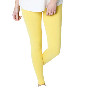New Women's Workout Leggings 100% Bamboo Fiber Quick Dry <b>Tummy</b> <b>Control</b> Exercise Gym Yoga Pants Vintage Style Mid-Calf Leggings - Product Image 1