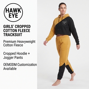 Ensemble de survêtement pour femme pour l'entraînement en plein air, veste courte et pantalon large - Product Image 4