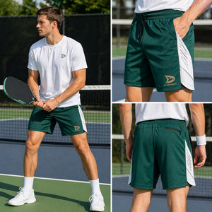 กางเกงขาสั้นออกกำลังกายสำหรับผู้ชาย Pickleball Signature Custom Sporty ผ้าทอเนื้อยืด แห้งเร็ว เหมาะสำหรับการฝึกซ้อมกีฬา - Product Image 6