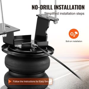 Kit de suspension pneumatique compatible Chevrolet Silverado 2500/3500HD GMC pour Sierra 2011-2019, suspensions de camion - Product Image 6