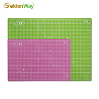 Tapis de découpe en PVC auto-cicatrisant durable, 3 ou 5 couches, épaisseur 3,0 mm, 150x90 cm, pour fournitures artistiques, artisanat et créativité - GOLDENWAY