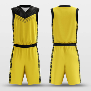 Custom Sublimated Basketball Uniforms White V-Neck Sleeveless Quick Dry Breathable Eco-Friendly Polyester Team <b>Name</b> Unisex Adult - Product Image 6