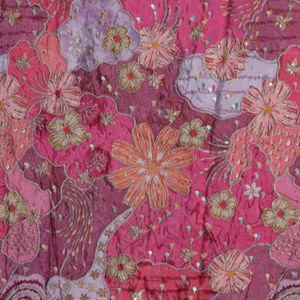 Premium position print with embroidery fabric is a modern textile designed for stylish fashion and <b>garment</b> collections This fabr - Product Image 6