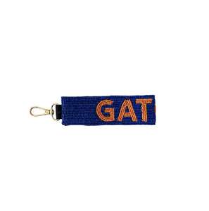 High Quality Handmade Fabric <b>Keychain</b> Embroidered Beads Design Custom Logo Gift Wholesale Supplier - Product Image 2