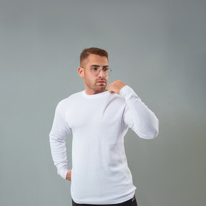 <b>Men</b> Winter <b>Thermal</b> Breathable Casual Collarless 280 GSM Solid Base Layer Shirt Long Sleeve Cotton Stretch Warm <b>Inner</b> <b>Wear</b> - Product Image 3