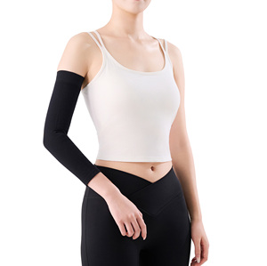Manchon de compression sans couture pour sports d'hiver, bas de soutien lymphatique en Spandex élastique pour bras, idéal pour les soins quotidiens des femmes - Product Image 4