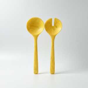 Handmade Resin Salad Servers | Salad Servings | 29cm x 7.5cm - Product Image 1