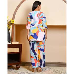 Conjunto de Corduroy Casual para Mujer, Talla XS, Multicolor, Manga Larga, para Uso Diario - Product Image 6