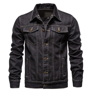 Winters Warm Men's <b>Denim</b> Jean <b>Jacket</b> OEM Casual Outwear Turn Down Collar <b>Jacket</b> <b>Denim</b> Button up Coat Oversize <b>Jacket</b> for Men - Product Image 3