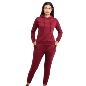 Conjuntos Deportivos para Mujer, Ropa de Calle, 100% Algodón, Suave y Transpirable, Cintura Elástica, Personalizado OEM ODM, Conjunto de Moda al por Mayor - Product Image 1