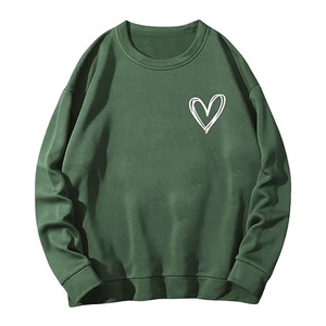Sudadera de Corte Holgado, Mezcla de Algodón, con Detalles Acanalados en la Tela y Diseño Moderno y Minimalista para el Día a Día - Product Image 1