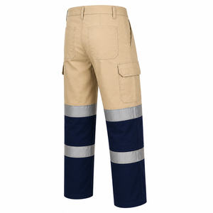 Custom Men Hi Vis Reflective <b>Cargo</b> <b>Pants</b> Safety <b>Work</b> <b>Pants</b> Two Tone High Visibility Trousers Custom Industrial Workwear <b>Pants</b> - Product Image 6