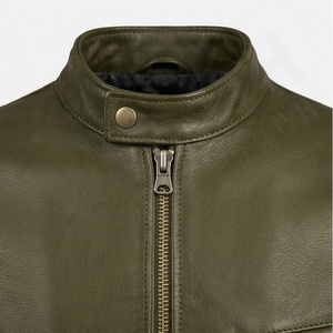 Chaqueta de Motociclista de Cuero Genuino para Hombre de la Mejor Calidad, Nueva Colección de Invierno, Chaquetas de Motocicleta con Protecciones Desmontables Personalizadas - Product Image 4