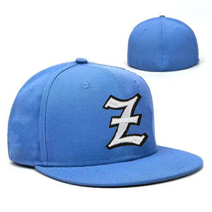 Gorras de Béisbol Personalizadas de Alta Calidad con Bordado 3D de 6 Paneles, Unisex, para Exteriores, 100% Algodón, Visera Plana Americana, Gorras de Baloncesto - Product Image 4