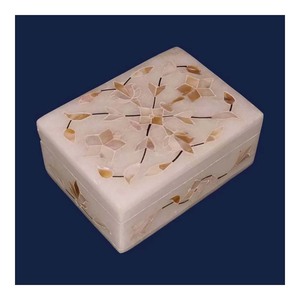Nueva colección de diseño hecho a mano Super estilo que hace caja de incrustaciones de mármol con Madre de perla colección superior para caja de artículos de regalo de joyería - Product Image 5