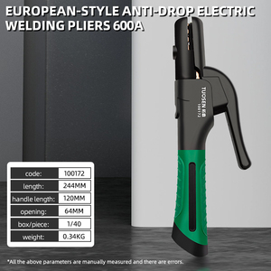 <span class=keywords><strong>Pince</strong></span> anti-brûlure de qualité industrielle Accessoires de pistolet de soudage <span class=keywords><strong>à</strong></span> l'arc <span class=keywords><strong>à</strong></span> l'argon <span class=keywords><strong>Pince</strong></span> <span class=keywords><strong>à</strong></span> <span class=keywords><strong>souder</strong></span> en cuivre avec poignée en <span class=keywords><strong>plastique</strong></span> pour poignée - Product Image 6