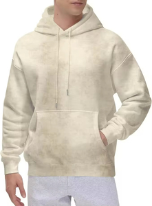 เสื้อฮู้ดดี้ทรงโอเวอร์ไซส์แบบย้อมสีเอซิด หนัก ทนทาน ผ้าฝ้าย 100% สไตล์วินเทจ ลุคสตรีทแวร์ รับผลิตแบบ OEM ODM แบรนด์ส่วนตัว - Product Image 4