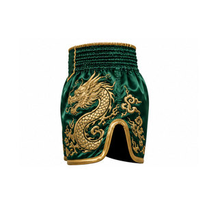 Thai Shorts Soft Fabric Elastic Waist Design Thai Shorts Breathable Comfortable Wear Style Thai Shorts - Product Image 4