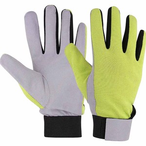 Nouvelle conception, logo personnalisé, gants de mécanicien en cuir synthétique, résistance à la chaleur, poignet élastique, résistance élevée - Product Image 3