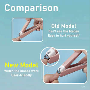 Cortaúñas de Acero Inoxidable de Primera Calidad con Cuchilla Curva y Abertura de Mandíbula Ancha para Uñas - Agarre Cómodo y Corte Suave - Product Image 6