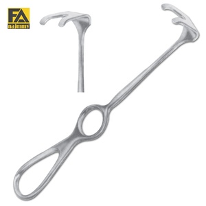 Retractor Wassmund de Bajo Precio y Alta Calidad, <span class=keywords><strong>8.34</strong></span> Pulgadas, 2 Puntas, Profundidad de Mandíbula 30mm, Ancho de Mandíbula 20mm, Instrumento de Cirugía General - Product Image 3