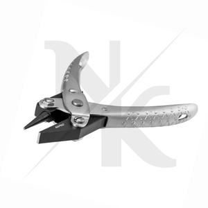 Hot Selling Round and Flat Nose Parallel Pliers with Spring 125mm Stainless Steel Jewelry Making Tool for <b>Wire</b> Bending <b>Craft</b> - Product Image 2