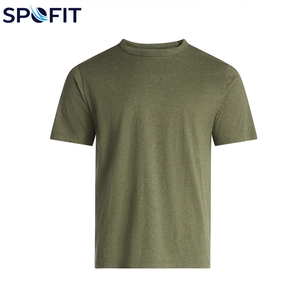 เสื้อยืดผู้ชายคุณภาพสูง พิมพ์ลายดิจิตอลตามสั่ง สีพื้น เรียบง่าย สวมใส่สบาย ผ้าฝ้าย 100% ทรงปกติ - Product Image 6