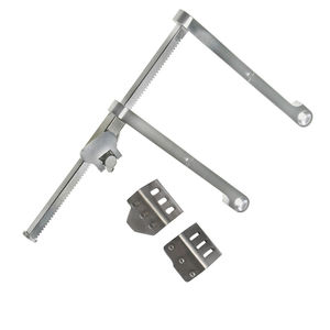 Écarteur de côtes manuel de haute qualité avec 3 paires de lames en acier inoxydable, instruments chirurgicaux réutilisables - Product Image 3