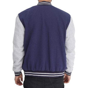 Servicio OEM, Chaquetas Letterman Lisas Teñidas Más Vendidas, MOQ Bajo, Chaqueta Letterman Nueva, Moderna y Económica - Product Image 6