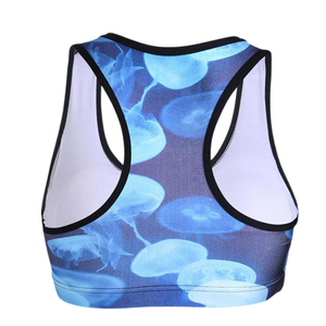 Soutien-gorge de sport élégant, coupe courte et ajustée, de qualité supérieure, respirant, offrant un bon maintien, confortable, extensible, sans coutures et doux - Product Image 6