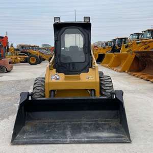 Mini-chargeuse sur pneus 4x4 CAT 252B 236D 262D 272D 277C 255, mini-chargeuse sur pneus Caterpillar CAT246D, tracteur chargeur frontal - Product Image 5