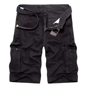 Men's Summer Gym Outdoor Waterproof Casual Cargo Shorts Quick Dry Multi Pocket Elastic Work Trousers Male Tactical Shorts - Product Image 3