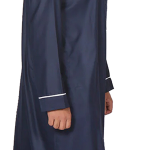 Camisa de Manga Larga para Hombre Musulmán, Modesta, para Fiesta de Eid, Otoño, Poliéster Sólido, de Alta Calidad, Térmica, Transpirable, de Secado Rápido, Talla Grande - Product Image 5