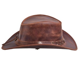 GENERSA SPORTS Sombrero de Vaquero Unisex de Poliéster, Color Marrón con Patrón de Camuflaje y Adorno de Pluma, para Exteriores, Cuatro Estaciones, Casual, Ajustable para Adultos - Product Image 1