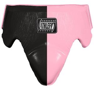 อุปกรณ์ป้องกันเตะมวยหนังวัวสำหรับชายขาหนีบทำจาก PU โลโก้ได้ตามต้องการใส่สบาย - Product Image 1