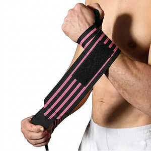 Vendas de Muñeca/Codo para Levantamiento de Pesas, Gimnasio y Fitness, Resistentes, Nivel 2, de Caucho Natural, Impermeables, Transpirables, 3 Pulgadas de Ancho, 30 Pulgadas de Largo - Product Image 6