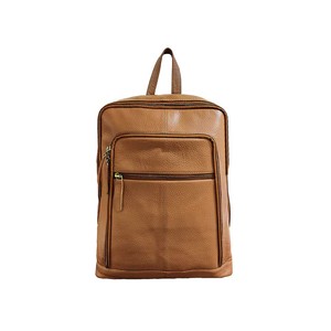 Handmade Genuine Leather Backpack <b>for</b> Women & <b>Men</b> RFID Protected Zipper Closure 30-40L Capacity Customizable OEM <b>Bags</b> - Product Image 5