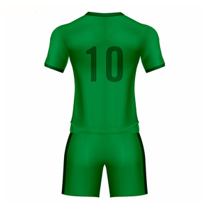 Quick Dry Football Jersey Uniform With Matching Shorts For Soccer Teams Sports Programs Training And Match Activities - Product Image 2