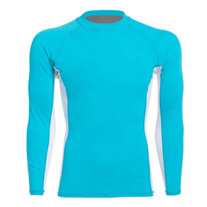 Maillot de bain anti-UV personnalisé à col montant pour homme, protection UPF 50, nouvelle collection, vente chaude - Product Image 5