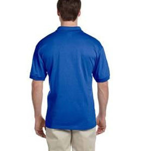 Camisa de Manga Corta Negra para Hombre, 100% Algodón Piqué, Estampado Digital, Transpirable, Cuello con Botones, Estilo Casual, para Invierno - Product Image 3