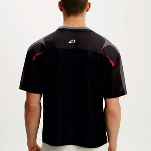 Custom Mesh Jersey American Football Fashion Jersey for <b>Men</b> Streetwear Oversized High Street Sports Jersey with Number Printing - Product Image 5