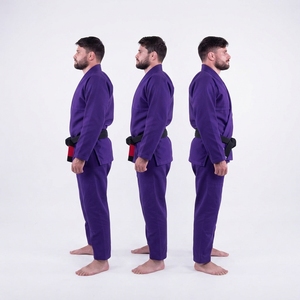 Kimono de Judo et de BJJ Unisexe pour Adultes en Coton Perlé 450 GSM Personnalisé avec Logo Frontal - Product Image 2