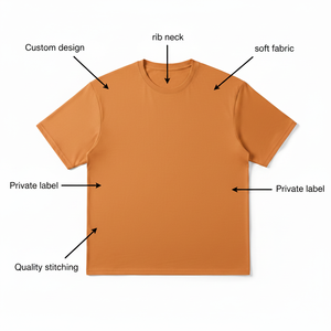 T-shirt tendance pour homme en coton 100% - Imprimé décontracté à la mode - Manches courtes - Tissu tricoté ample - Graphiques - Product Image 4