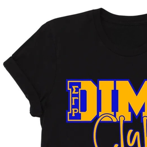 T-shirt unisexe en coton à col rond et manches courtes du club Sigma Gamma Rho – Vêtement décontracté de sororité grecque, streetwear tendance, personnalisable - Product Image 6