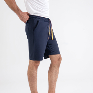 Pantalones Cortos de Mezclilla para Hombre Hechos a Medida, 100% Poliéster, Ecológicos, de Secado Rápido, Transpirables, Cintura Elástica, Estilo Casual, OEM - Product Image 3