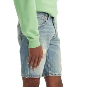 Pantalones Cortos de Mezclilla para Hombre de Alta Demanda, Transpirables, Rectos, Estilo Urbano Personalizado, Venta al por Mayor para Marcas - Product Image 2