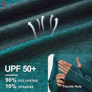 เสื้อแรชการ์ดแขนยาวสำหรับผู้ชาย ป้องกันรังสียูวี UPF 50+ แห้งเร็ว ระบายอากาศได้ดี เป็นมิตรกับสิ่งแวดล้อม เหมาะสำหรับเล่นกีฬาทางน้ำและเล่นเซิร์ฟ - Product Image 5