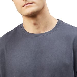 Camiseta de Algodón de Alta Calidad para Hombre, Corte Regular, Transpirable, Ecológica, Estilo Urbano, Color Sólido, Impresión Personalizada, Fábrica OEM - Product Image 4